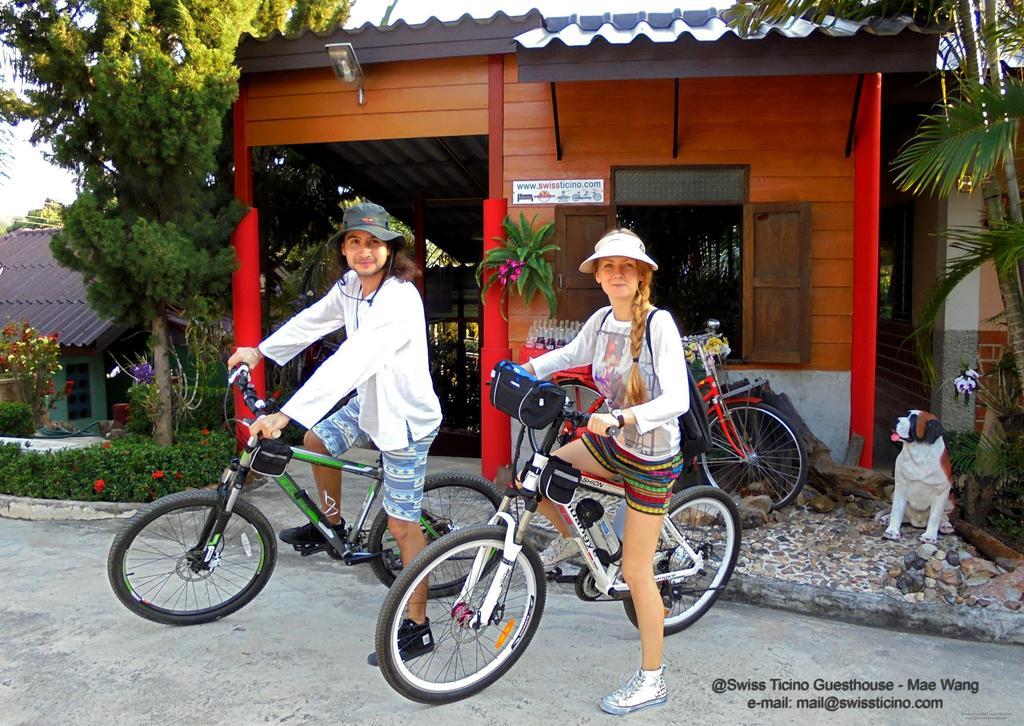 Swiss Ticino Guesthouse & Restaurant Mae Wang Buitenkant foto